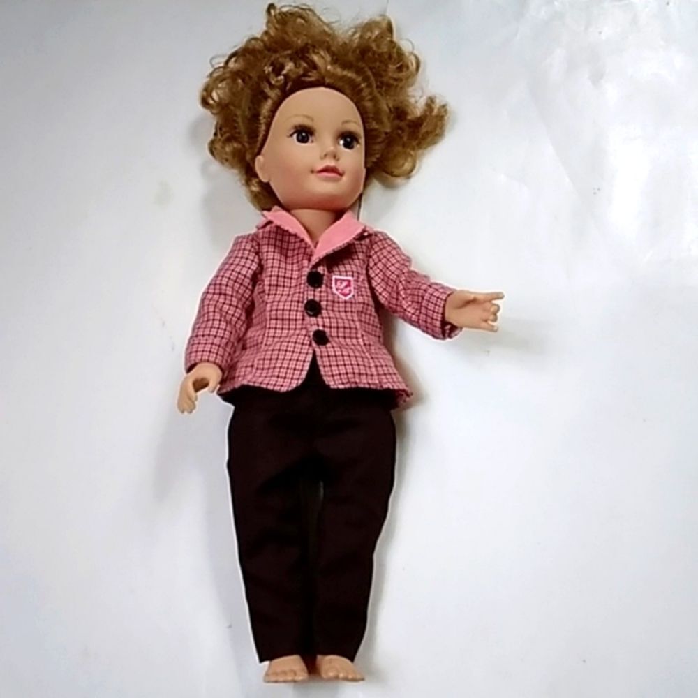 🥰Vintage Journey Girls Geoffrey LLC NO PA-12435 (HK) Doll Porcelain Tage